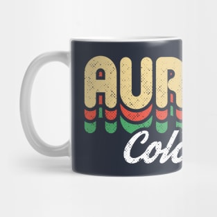 Retro Aurora Colorado Mug